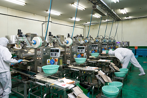 バリエーションに富む充填・包装